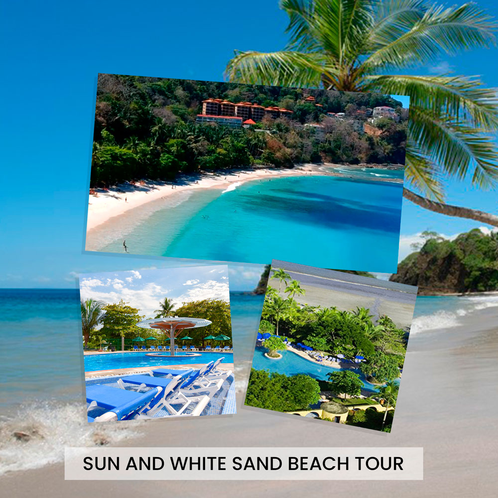 Sun and White Sand Beach Tour