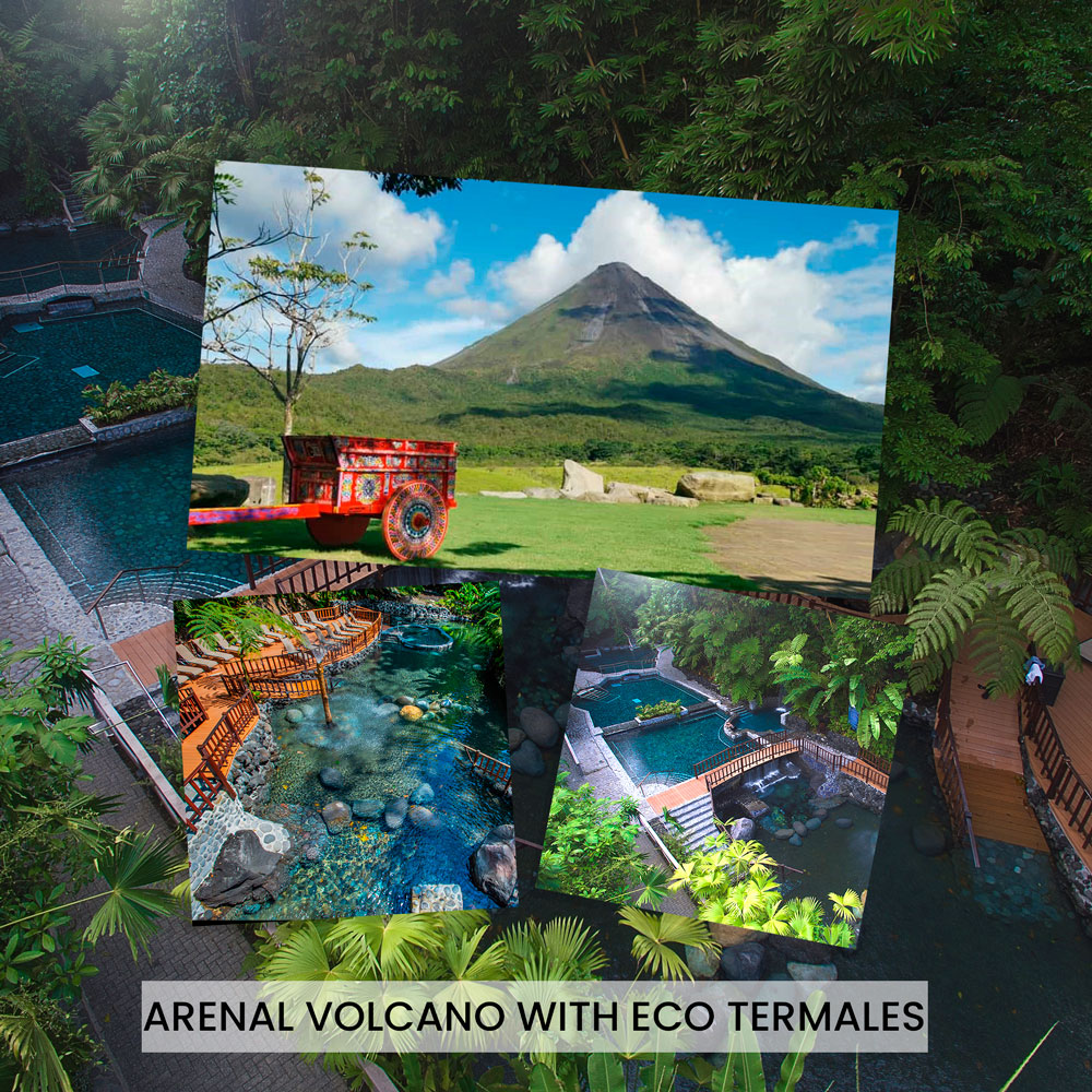 Arenal Volcano with Eco Termales